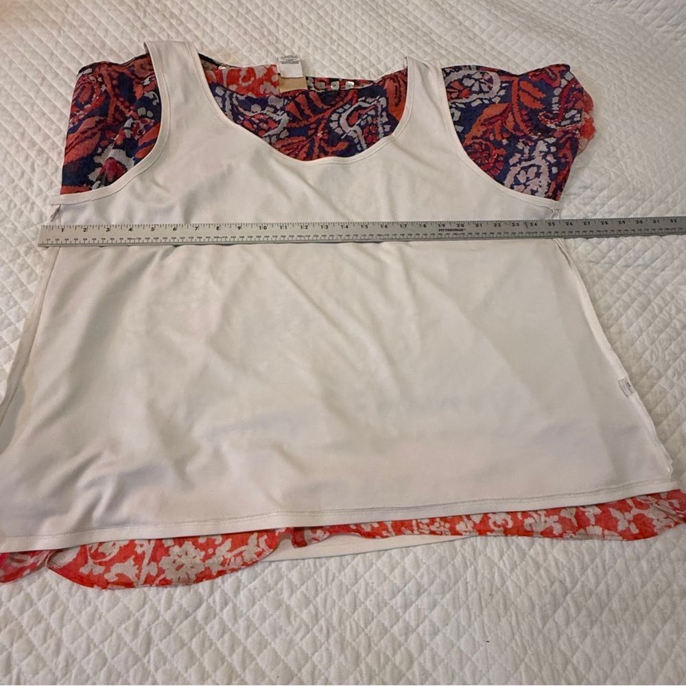Ruby Rd. Multicolor Abstract Top - Picture 6 of 12